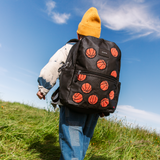 State Bags Kane Backpack ~ Fuzzy Basketballs