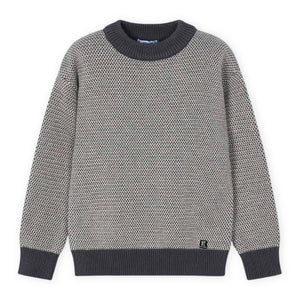 Mayoral Boys Textured Sweater ~ Blackboard