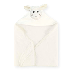 Zoocchini Hooded Towel ~ Lucky Lamb