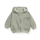 Play Up Baby Fleece Zip Hoodie & Sweatpants Set ~ Sage