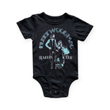 Rowdy Sprout Fleetwood Mac s/s Onesie ~ Jet Black