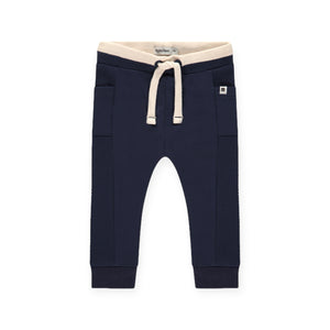 Babyface Baby Boy Sweatpants ~ Indigo/Cream