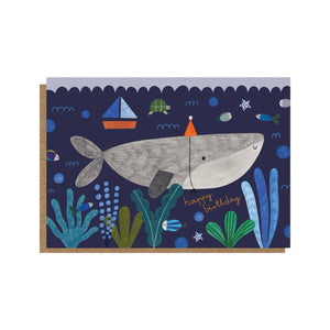 Daria Solak Illustrations Underwater Birthday Card
