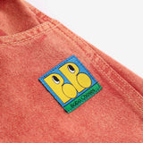 Bobo Choses Baby Hug Hairy Monster l/s T-shirt & Booo Bo Choses Denim Pants Set ~ Light Blue/Red