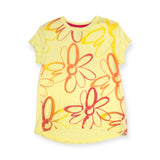 Appaman Girls Circle Tee ~ Flowers/Yellow