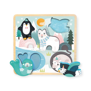 Vilac Michelle Carlslund Iceland Touch & Feel Puzzle