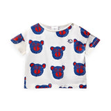 Wynken Baby Printed Tee & Shorts Set ~ Bears/Ecru