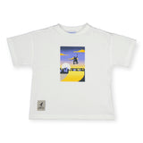 Mayoral Boys s/s Graphic Tee ~ Skater/White