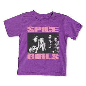 Rowdy Sprout Girls Spice Girls s/s Tee ~ Plum Diggity