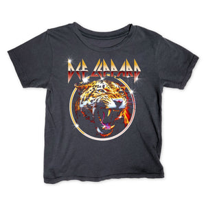 Rowdy Sprout Def Leppard s/s T-shirt ~ Washed Black