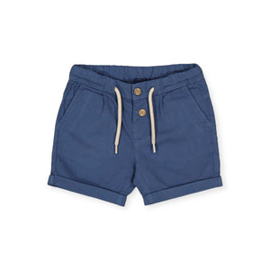 Mayoral Baby Boy Relaxed Linen Shorts ~ Indigo