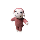 Estella Knit Baby Rattle ~ Monkey