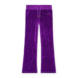 Molo Milla Velour Zip Hoodie & Annie Flared Sweatpants 7-12 Set ~ Warm Purple