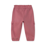 Mayoral Baby Girl Cargo Joggers ~ Blush