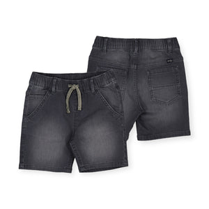 Mayoral Boys Soft Denim Bermuda Shorts ~ Grey Wash