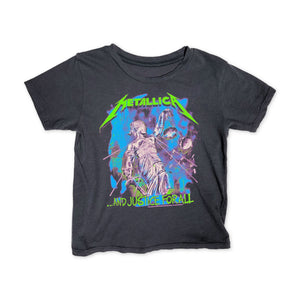 Rowdy Sprout Baby Metallica Justice s/s Tee ~ Washed Black
