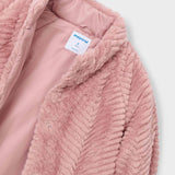 Mayoral Girls Faux Fur Coat ~ Makeup