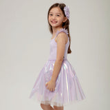 Petite Hailey Lily Shell Tutu Dress ~ Purple