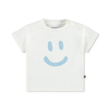 Molo Baby Dazzle Zip Sweatshirt, Enzo Tee & Simms Shorts Set ~ Stream/Daylight White