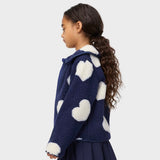 Molo Unna Fleece Jacket ~ Big Hearts