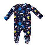 Angel Dear 2 Way Zipper Footie ~ Astronaut and Rockets