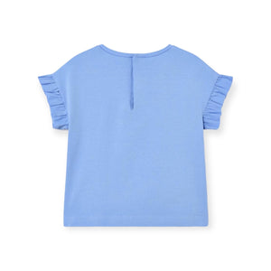 Mayoral Baby Girl Balloons Graphic s/s T-Shirt ~ Indigo