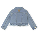 Mayoral Girls Denim Jacket ~ Light Wash