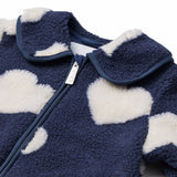 Molo Unna Fleece Jacket ~ Big Hearts