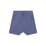 Huxbaby Peeping Hux Striped Polo & Slouch Shorts Set ~ Blue/Midnight