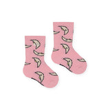 Bobo Choses Baby Beneath The Moon Printed Socks ~ Pink