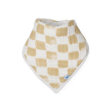 Little Unicorn Cotton & Muslin Bandana Bib 4 Pack ~ Adobe Checker