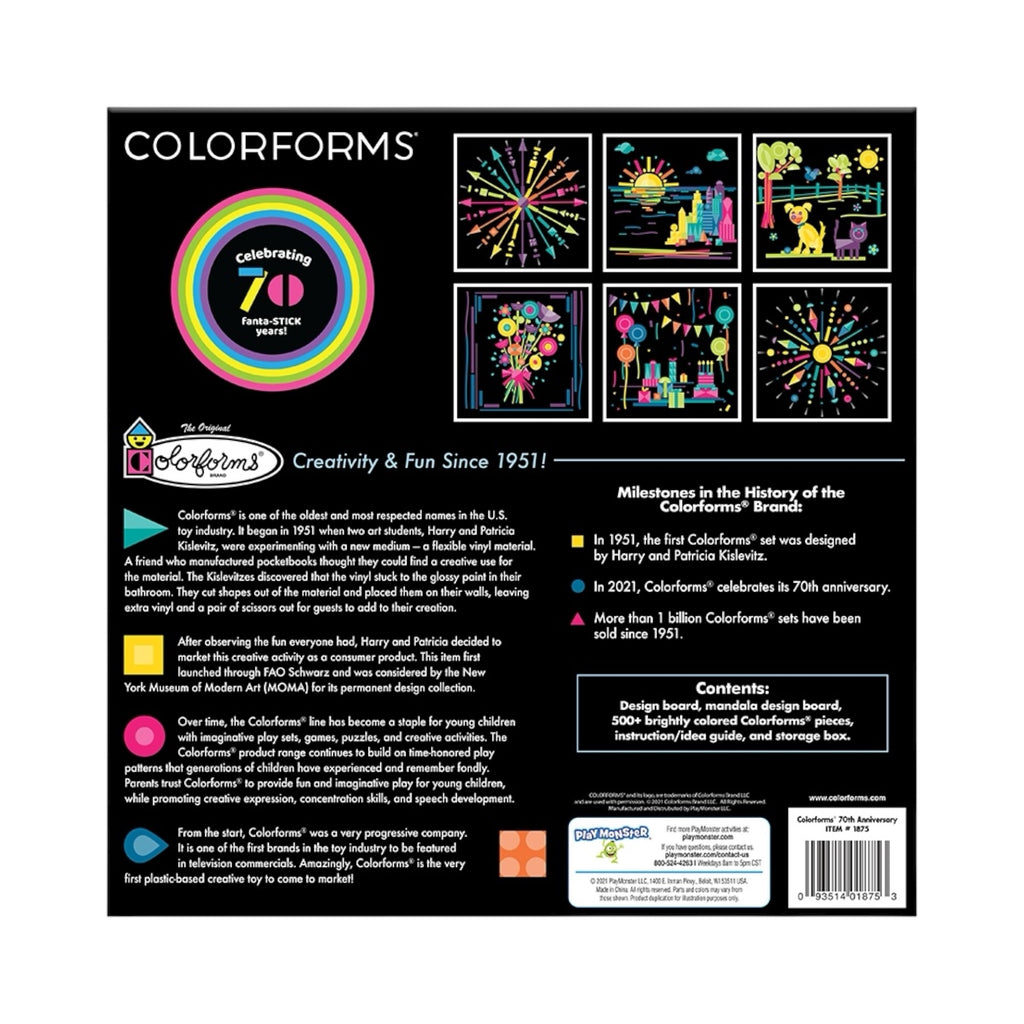 Colorfoems Colorforms 70th Anniversary Box Set – Born Yesterday