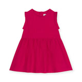 Petit Bateau Sleeveless Linen Dress ~ Fuchsia