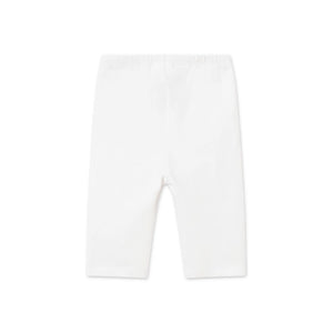 Mayoral Baby Girl Basic Capri Leggings ~ White
