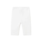 Mayoral Baby Girl Basic Capri Leggings ~ White