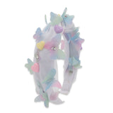 Bari Lynn 3d Butterfly Love Heart Knot Headband