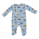 Angel Dear 2 Way Zipper Footie ~ Crayon Construction FW26