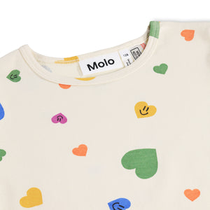 Molo Lou s/s Pajama Set ~ Confetti Smiles