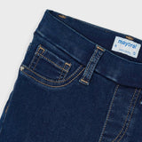 Mayoral Girls Basic Jeggings ~ Super Dark Wash