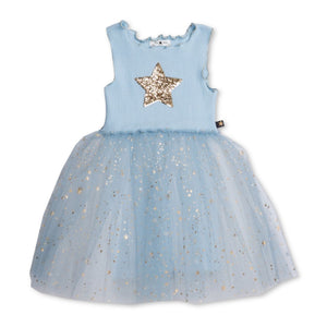 Petite Hailey Eloise Tutu Dress ~ Sky Blue