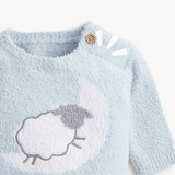 Magnetic Me Chenille Sheep 2pc Set ~ Blue