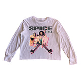 Rowdy Sprout Baby Spice Girls Heels l/s Slouchy Tee ~ Preppy Pink