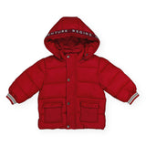 Mayoral Baby Boy Hooded Puffer Coat ~ Cherry