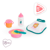 Corolle Mealtime Set ~ Pink