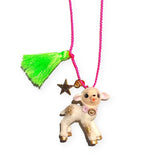 Gunner & Lux La La the Lamb Necklace