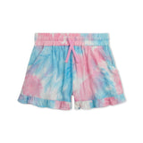Appaman Girls Sanibel Tank & Natalie Shorts Set 7-12 ~ Neon Pink Tie Dye