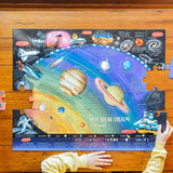 eeBoo Solar System & Beyond 48pc Giant Puzzle