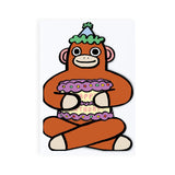 Wrap Monkey with Mini Card Birthday Card