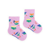 Bobo Choses Baby Garden Party Socks ~ Lavender