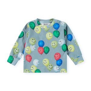 Molo Baby Eloy l/s Tee ~ Happy Balloons